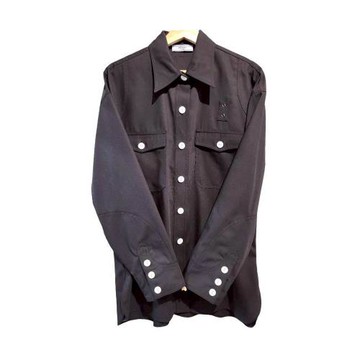 【二手精品 9.9成新】PRADA 普拉達襯衫式外套(剪水洗標) 編號S250