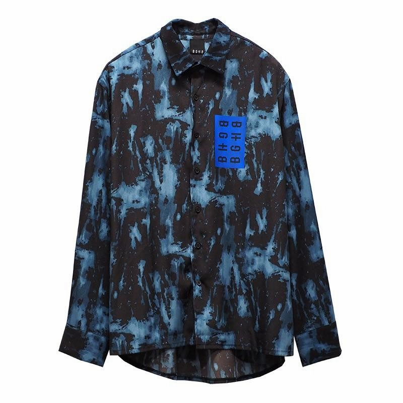 バガーチ/BAGARCH/AK-69/BLUE TIEDYE SHIRTS - トップス