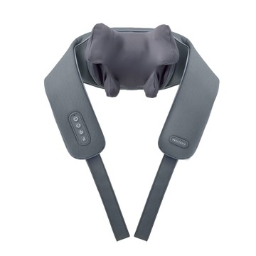 HEALTHPIT 日本精品按摩 Relax頸Fun鬆 無線肩頸按摩器 HH-567 (類貓抓皮革)