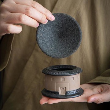 創意無孔茶漏茶慮茶葉過濾器茶水分離器泡茶公道杯茶漏網濾茶器