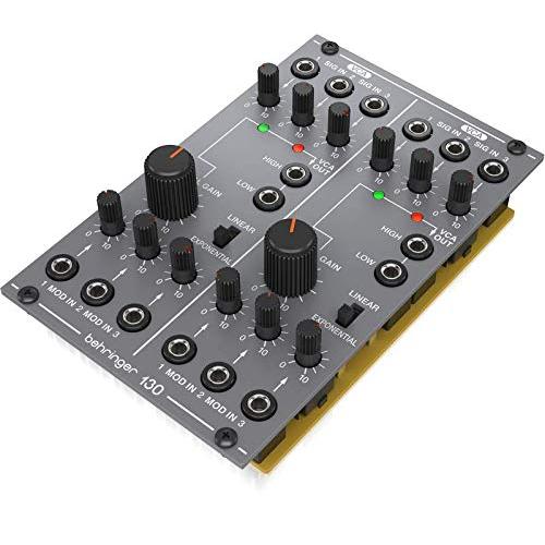 Behringer アナログシンセサイザー モジュラー ユーロラックモジュール ユーロラック対応 アナログデュアルVCAモジュール SYSTEM100