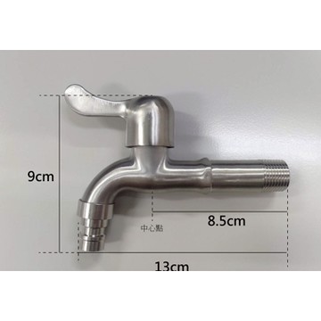 水龍頭不鏽鋼龍頭單冷戶外龍頭精密陶瓷閥芯洗衣機水龍頭水管快接園藝快接長栓