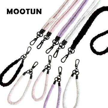 MOOTUN 沐盾 | 手機背帶 毛絨手機掛繩 手機掛繩可拆 手腕掛繩 斜背掛繩 手機吊飾掛繩 韓國手機掛繩 手機鍊