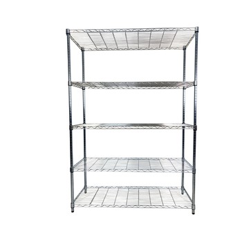 我塑我形 120 x 45 x 180 cm MIT耐重萬用鐵力士鍍鉻五層架 收納架 置物架 鐵力士架 鞋架