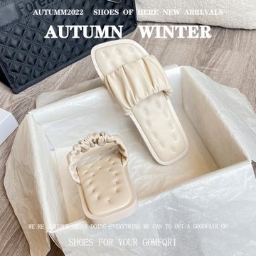 拖鞋女夏外穿時尚平底2024年新款夏季一字拖夏天軟底女士外出涼拖