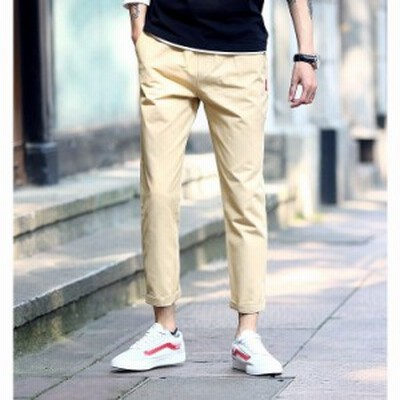 ジョガーパンツ メンズ アンクルパンツ ボトムス スリム デザイン カジュアル ファッション くるぶし丈 通販 Lineポイント最大get Lineショッピング