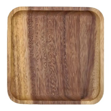 相思木製矩形餐盤-B款  21 x 21cm  1個