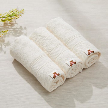 non-no最乾淨童毛巾(3入)-原紗