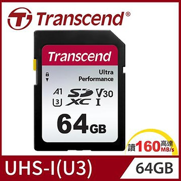 創見Transcend高速 記憶卡/340S/U3.A1.V30.4K/64G