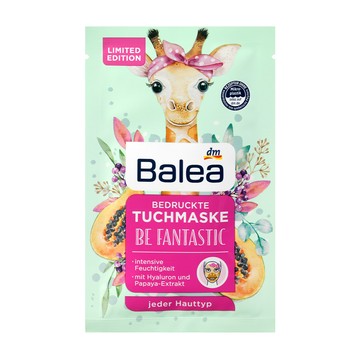 (預購) DM 連鎖藥妝店 長頸鹿造型保濕面膜 1st (DM8290)