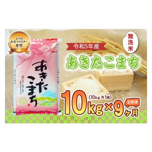 ふるさと納税 岩手県 盛岡市 盛岡市産あきたこまち10kg×9か月