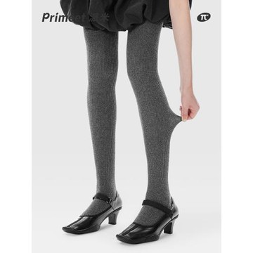 灰色連褲襪女春秋黑色打底襪miu系甜美顯瘦美腿襪黑色秋冬外穿襪