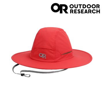 Outdoor Research 抗紫外線快乾透氣大盤帽243441｜磚牆紅(OR、西雅圖盤帽)