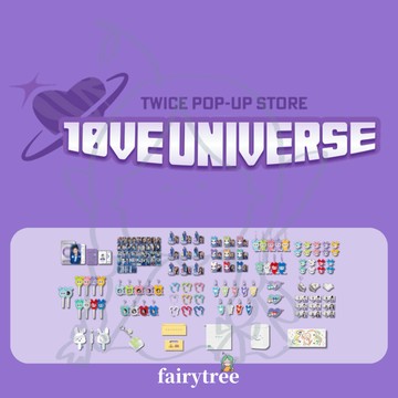 仙女樹🌟現貨 TWICE ' 10VE UNIVERSE ' 粉絲見面會 POP-UP STORE 官方周邊 賣場一