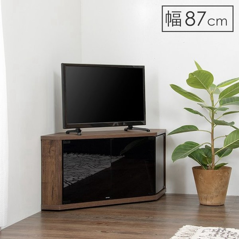 コーナーテレビ台 幅87 32型 32インチ Tv台 テレビラック テレビ台 コーナーラック コーナー 角 コンパクト 小型 おしゃれ 北欧 カントリー 代引不可 通販 Lineポイント最大0 5 Get Lineショッピング