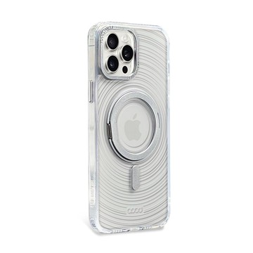 APBS iPhone 18/17/16/15/14/13/12系列 浮雕感360旋轉磁吸立架手機殼-漣漪