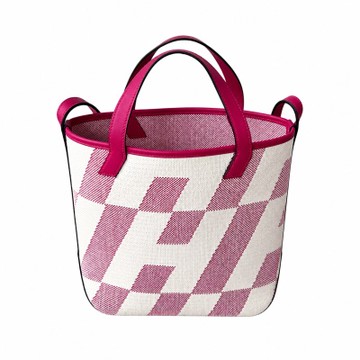 HERMES 愛馬仕 Cabas包（27cm/莓色）
