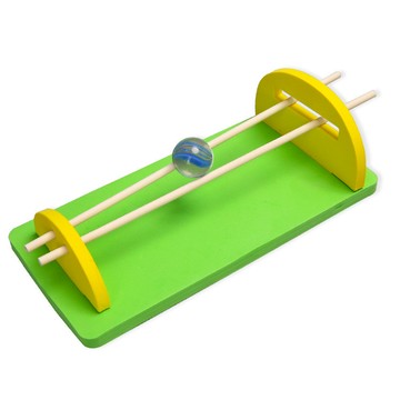 🌈「探夢科學」兒童趣味科學實驗國小科技手工製作幼稚園科學區材料雙軌怪坡