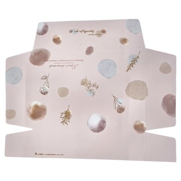 Pomei 博美 上掀盒 T10 微光悠悠 228x168x55mm 10入/包  粉色  1組