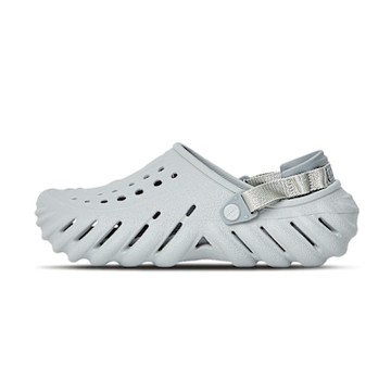 Crocs Echo Clog 男女 大氣灰 輕量 波波克駱格 卡駱馳 涼拖鞋 2079371FT