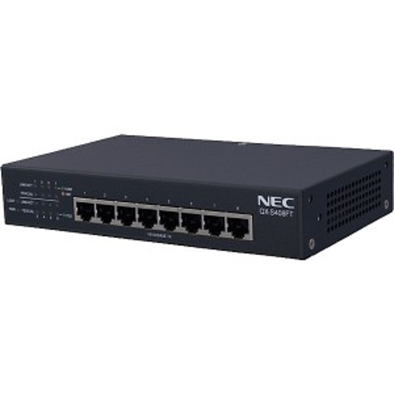 NEC [B02014-00431] QX-S408FT 100Mx8p レイヤ2ノンインテリジェントスイッチ | LINEショッピング