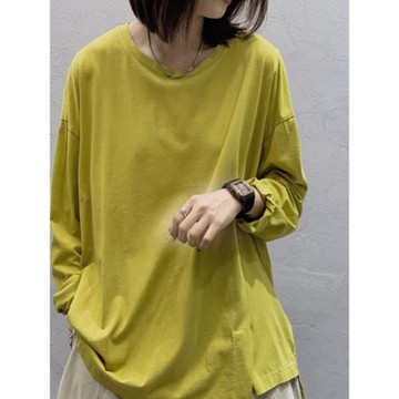 外貿法國七分袖襯衣文藝胖MM亞麻