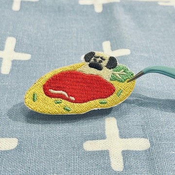 夜市狗狗  蚵仔煎