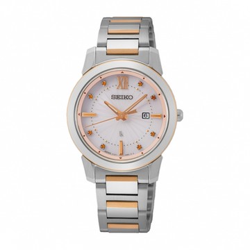 SEIKO LUKIA 氣質優雅時尚玫瑰金女錶V137-0DL0KS(SUT416J1)