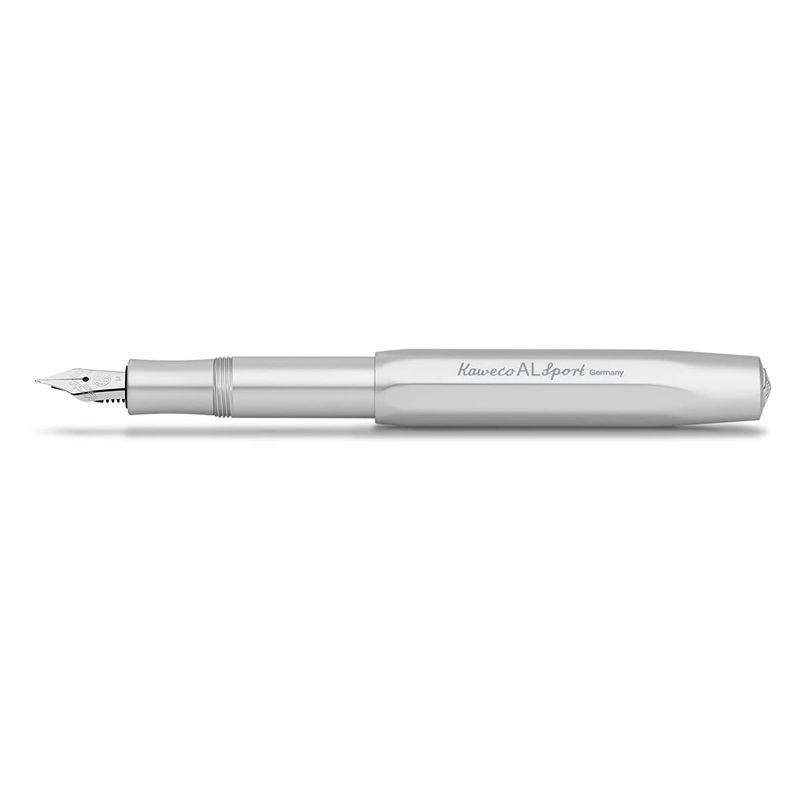 KAWECO カヴェコ 万年筆 M 中字 アル スポーツ シルバー ALFP-SV カートリッジ式 正規輸入品