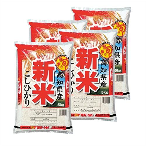 新米 令和5年産 高知県産 こしひかり 20kg(5kg×4袋) 