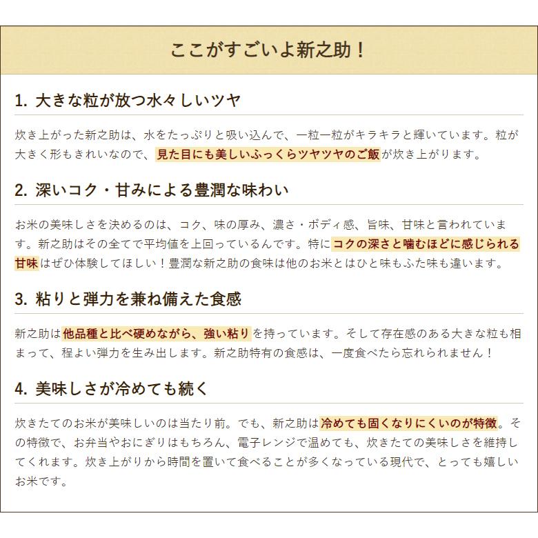 特別栽培米（減農薬・減化学肥料）新潟産 新之助 無洗米2kg ファーム小栗山 送料無料