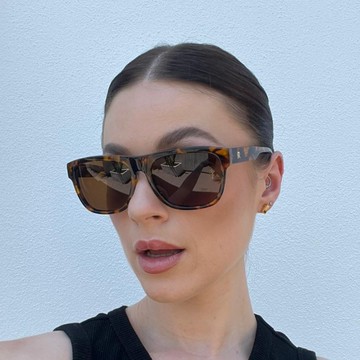 [ROSIE ALLAN] KELLY款 棕琥珀 手工板材墨鏡