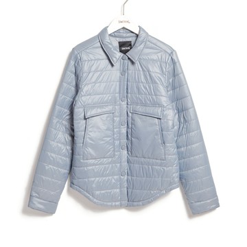 SOMETHING｜女裝｜襯衫式保暖棉外套