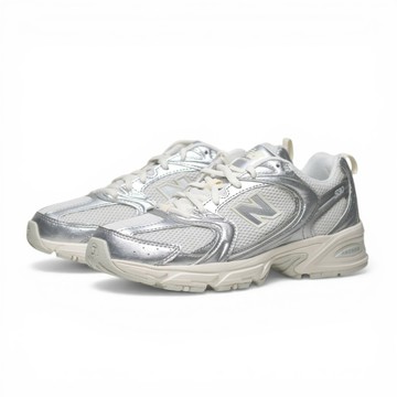 NEW BALANCE 慢跑鞋 NB 530 銀白 復古 運動鞋 男女 U5303IR