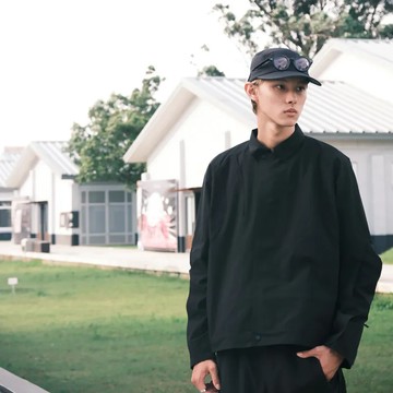 【日貨代購CITY】2024SS oqLiq pleated sleeves cropped jacket 外套 現貨