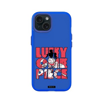 iPhone 15 Clear 激光藍 - 航海王 One Piece - 魯夫太郎．ONEPIECE