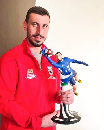 客制化人物公仔 人偶 3D人像畫 似顏繪 肖像 定制 生日 紀念 足球