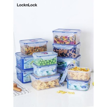 樂扣樂扣保鮮盒微波爐飯盒塑料便當盒兒童密封盒冰箱食品專用加熱