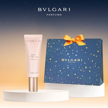 享禮袋包裝【BVLGARI 】【線上獨家】寶格麗歡沁玫香香氛手霜40ML+淡香精1.5ML 針管-送禮首選
