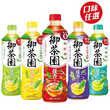 御茶園 寶特瓶590ml (24入X2箱)(口味任選)