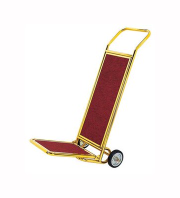 酒店大堂小折疊散客車箱包車運送車鈦金手推行李車包裹車服務車