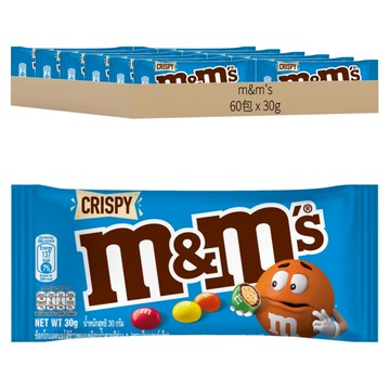 m&m's 脆心牛奶巧克力  30g  60包