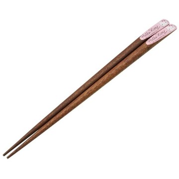 小禮堂 Skater Sanrio 三麗鷗 天然木筷 21cm ANNTS4-A (粉大頭款)