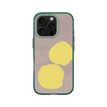 iPhone 16 Pro Clear 憂墨綠 - Blob / 一團一團 - 暖陽輝映