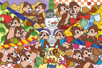 百耘圖 - Chip an' Dale 奇奇蒂蒂(2)拼圖1000片 HPD01000-123