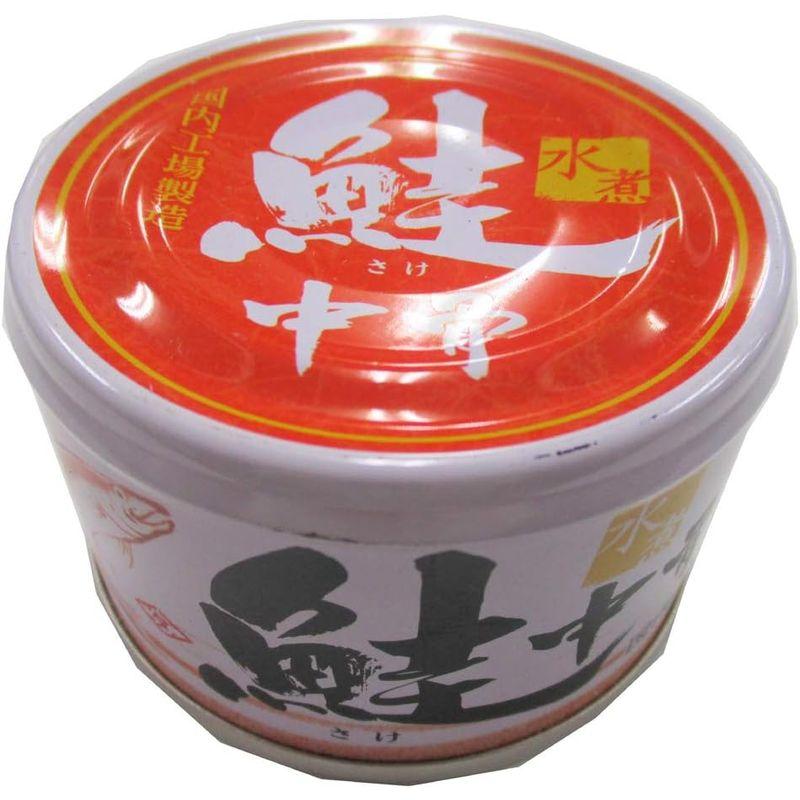 田原缶詰 さけ中骨水煮 EO缶 140g ×6個