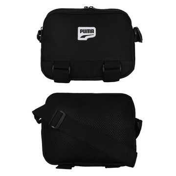 puma downtown 側背小包-肩背包 旅行包 休閒包 黑白