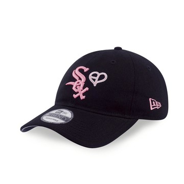 NEW ERA 男女 9TWENTY NE x BLACKPINK X MLB 芝加哥白襪 黑 NE14958070