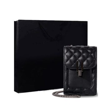 手機包女小包斜挎包包2025新款女包菱格小香風時尚百搭chic鏈條包