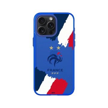 iPhone 15 Pro Max Clear 激光藍 - FFF - Logo - Flag